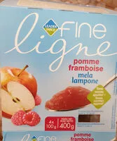 Amount of sugar in Compote pomme framboise