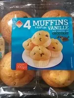 Amount of sugar in Muffins parfum Vanille aux pépites de chocolat