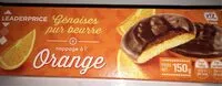 Amount of sugar in Genoise pur beurre orange