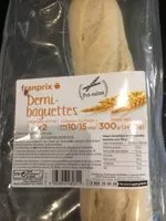 Amount of sugar in Demi-baguettes