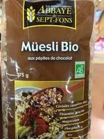 Amount of sugar in Müseli bio au chocolat