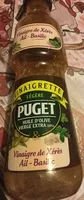 Amount of sugar in Vinaigrette légère Puget vinaigre de xeres ail basilic