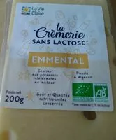 Amount of sugar in Emmental - La Crèmerie sans lactose