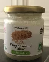 Amount of sugar in Purée de sesame "Tahin"