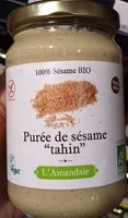 Amount of sugar in Purée de sésame "tahin"