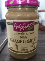 Amount of sugar in Purée crue 100% Sésame Complet