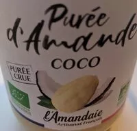 Amount of sugar in Purée d'amande coco