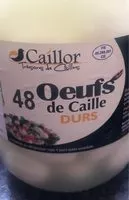 Amount of sugar in Oeufs de caille durs