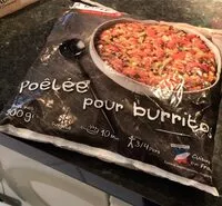 Amount of sugar in Poêlée pour burritos