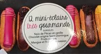 Amount of sugar in Mini eclairs tres gourmands