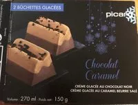 Amount of sugar in Buchette chocolat caramel