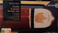 Amount of sugar in Bûche glacée Vanille caramel beurre salé