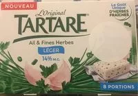 Amount of sugar in Tartare léger ail & fines herbes