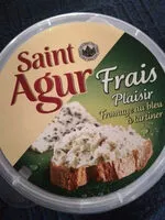Amount of sugar in Saint Agur - Frais Plaisir