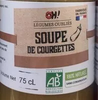 Amount of sugar in Soupe de courgette