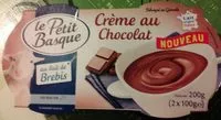 Amount of sugar in Crème au chocolat