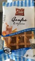 Amount of sugar in Gaufre liégeoise
