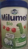Amount of sugar in Milumel Bio 1er Age