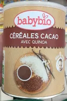 Amount of sugar in Céréales Cacao avec Quinoa
