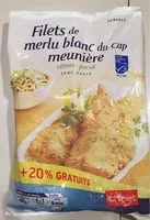 Amount of sugar in Filets de Merlu Blanc du Cap Meunière Citron-Persil