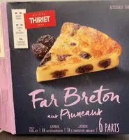 Amount of sugar in Far Breton aux pruneaux