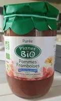 Amount of sugar in Purée pommes framboises