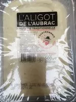 Amount of sugar in Aligot de l'aubrac