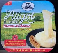 Amount of sugar in L’aligot de l’Aubrac Saucisse de Toulouse