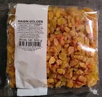 Amount of sugar in Raisin golden