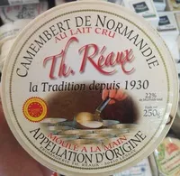 Amount of sugar in Camembert de Normandie au lait cru (22% MG)