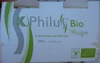 Amount of sugar in K. Philus bio 0%