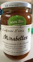 Amount of sugar in Confiture extra miranelles