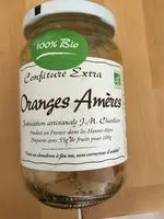 Amount of sugar in Confiture extra orange amères