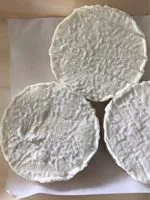 Amount of sugar in Les cabecous (fromages au lait de chèvre)