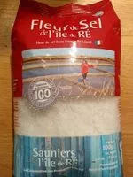 Amount of sugar in Fleur de sel de l'île de Ré