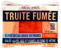 Amount of sugar in Truite fumée
