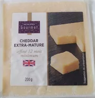 Amount of sugar in Cheddar extra-mature