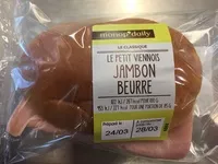 Amount of sugar in Le petit viennois jambon-beurre