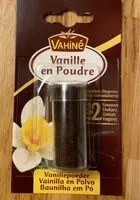 Amount of sugar in Vanille en poudre