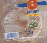Amount of sugar in 4 blinis