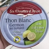 Amount of sugar in Les Mouettes d'Arvor thon blanc au naturel et citron