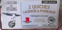 Amount of sugar in Quiches saumon poireaux