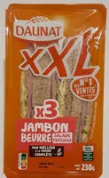 Amount of sugar in XXL Jambon Beurre salade