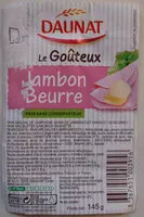 Amount of sugar in Jambon Beurre Le Gouteux