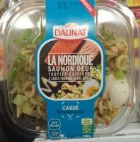 Pasta salads with salmon