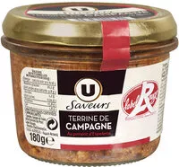 Amount of sugar in Terrine de campagne au piment d'Espelette Label Rouge Saveurs