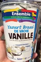 Amount of sugar in Yaourt vanille brassé 400g CC