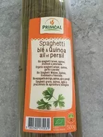 Amount of sugar in Spaghetti Quinoa - Ail et persil