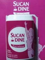 Amount of sugar in SUCANDINE Sucralose