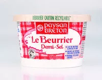 Amount of sugar in Le Beurrier demi-sel